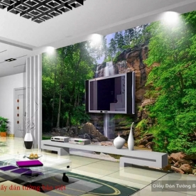 Landscape wallpaper for living room W140