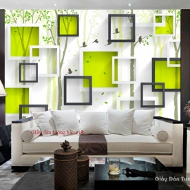 3D-060 living room wallpaper