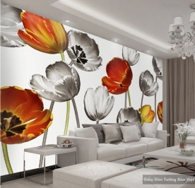 3D living room wallpaper H018