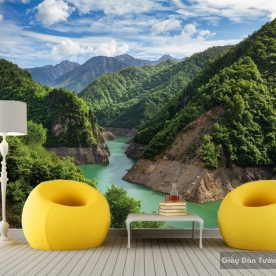 3D living room wallpaper M019