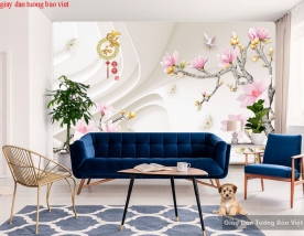 3d living room wallpaper FL155