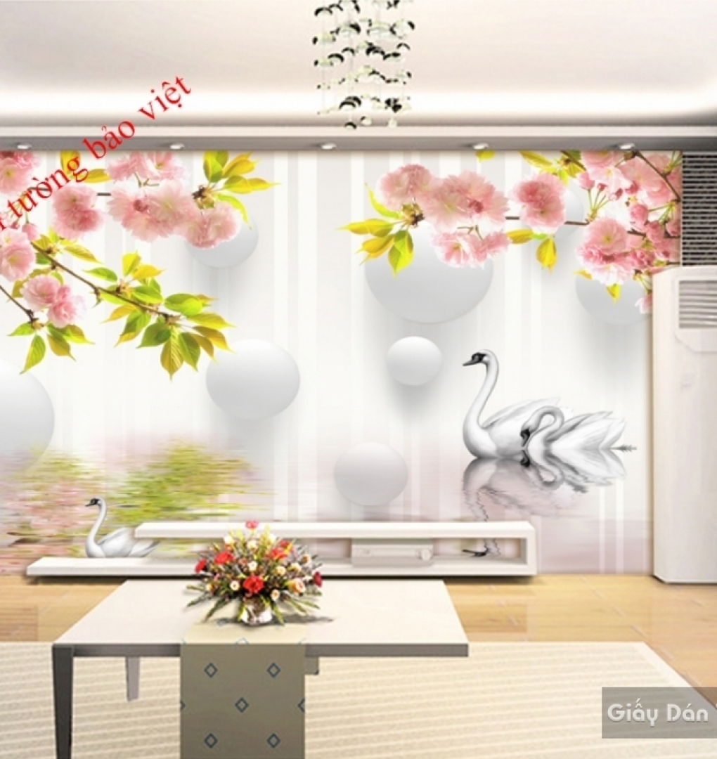 Beautiful 3d living room wallpaper K15517724