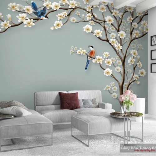 Wallpaper 3d living room v163