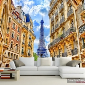 Wallpaper 3d living room v227