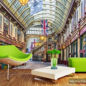 Wallpaper 3d living room v274