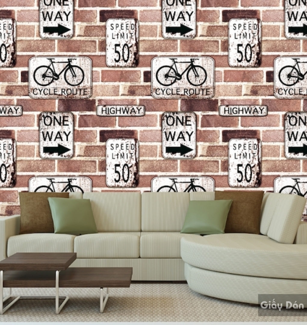 Wallpaper for living room 9332-1