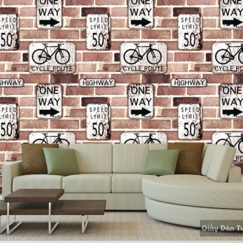 Wallpaper for living room 9332-1