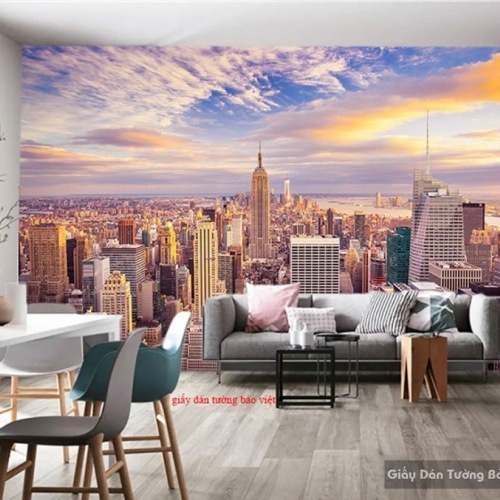 Wallpaper living room Fm248
