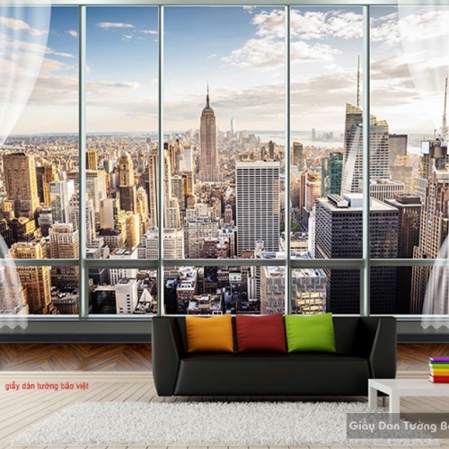 Wallpaper living room Fm253