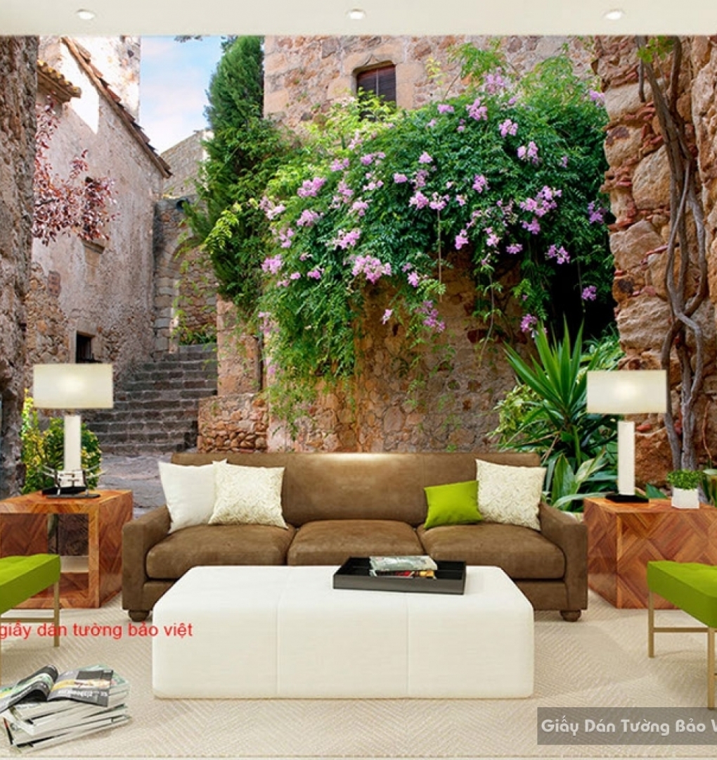 Wallpaper living room Fm263