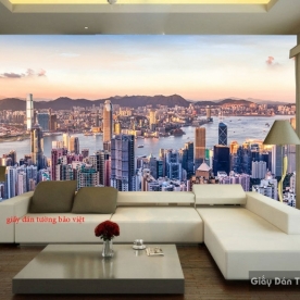 Wallpaper living room Fm291