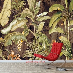 Wallpaper living room H163