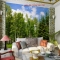Wallpaper living room Tr086