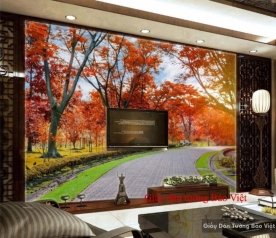 Wallpaper living room Tr156