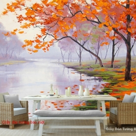 Wallpaper living room Tr185