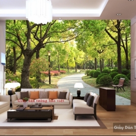 Wallpaper living room Tr194