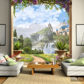 Wallpaper living room W049