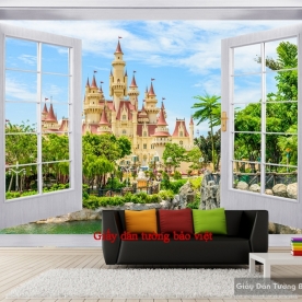 Beautiful living room wallpaper Fi048