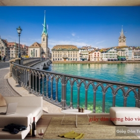 Beautiful living room wallpaper Fm151