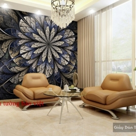 Beautiful living room wallpaper H093