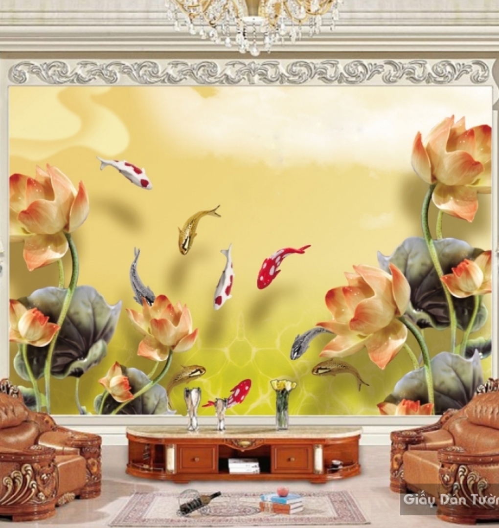 Wallpaper living room k15049288