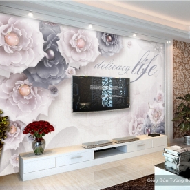 Wallpaper living room k15736601