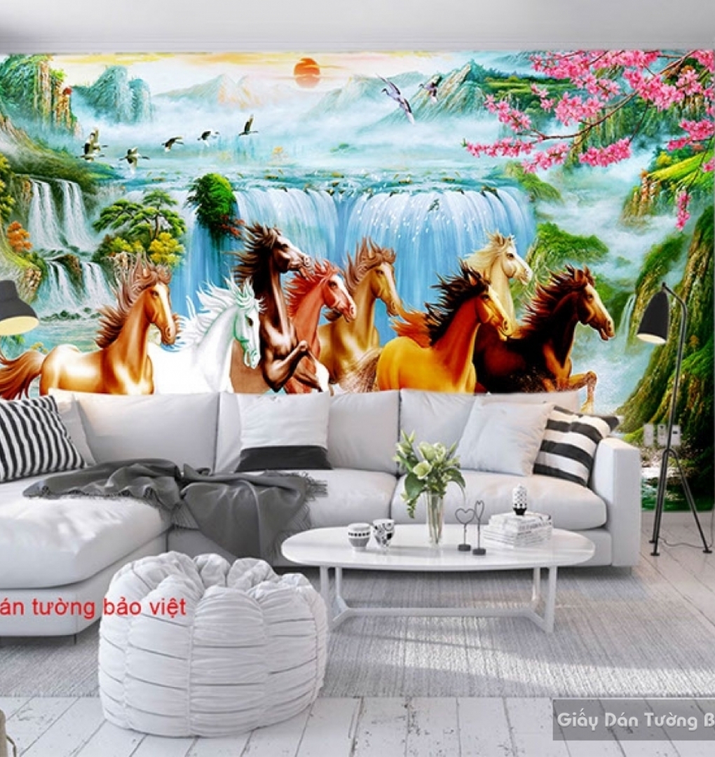 Living room wallpaper, unique, successful Hr023