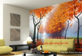Autumn living room wallpaper Tr132