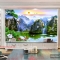 Feng shui living room wallpaper FT080