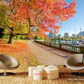 Wallpaper living room tr238