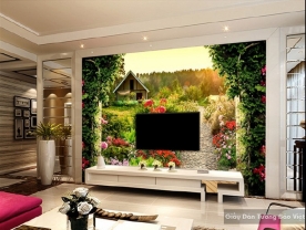 Wallpaper for living room 12457210