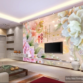 living room wallpaper 9