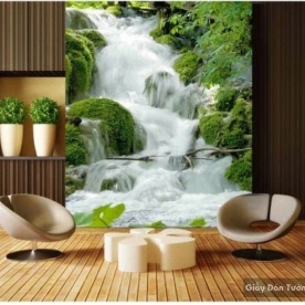 Living room wallpaper W026