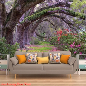 Living room wallpaper bt1