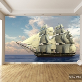 Beautiful living room wallpaper