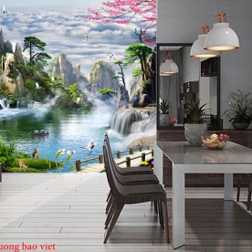 Living room wallpaper ft104