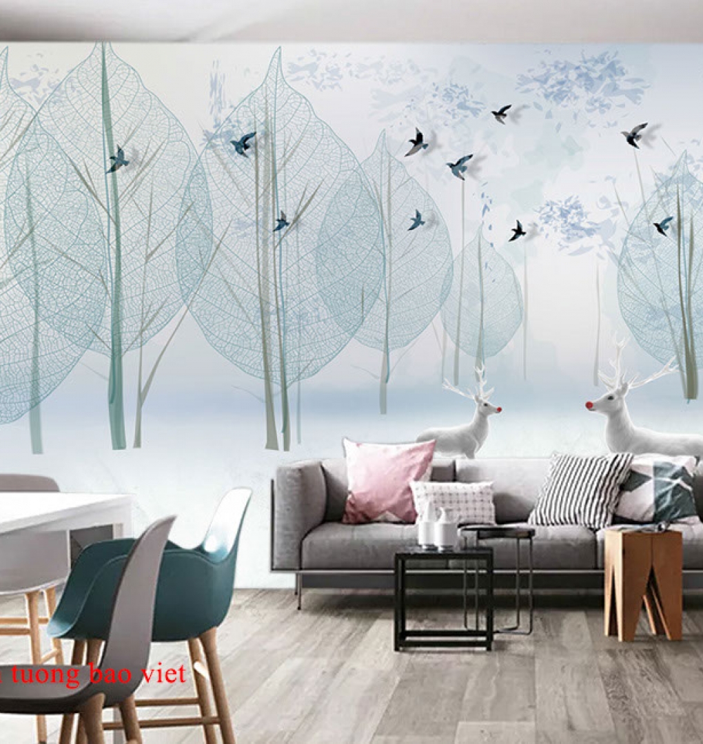 Wallpaper living room me039