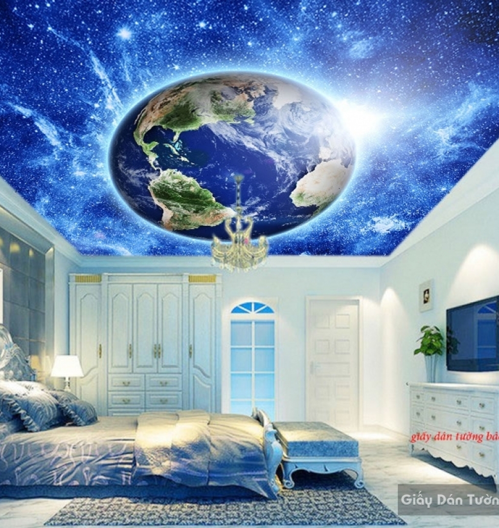Wallpaper For Bedroom Ceilings Galaxy C115 Bao Viet Wallpaper