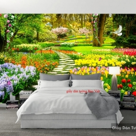 3D wallpaper for bedrooms Fi042