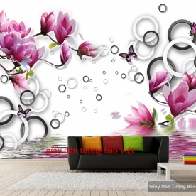3D wallpaper for bedrooms H098