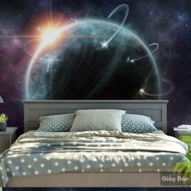 Galaxy wallpaper for bedrooms C024