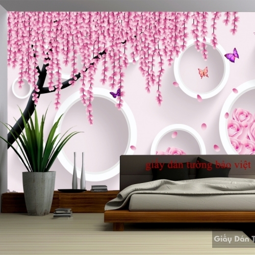 Wallpaper for bedrooms 3D-019