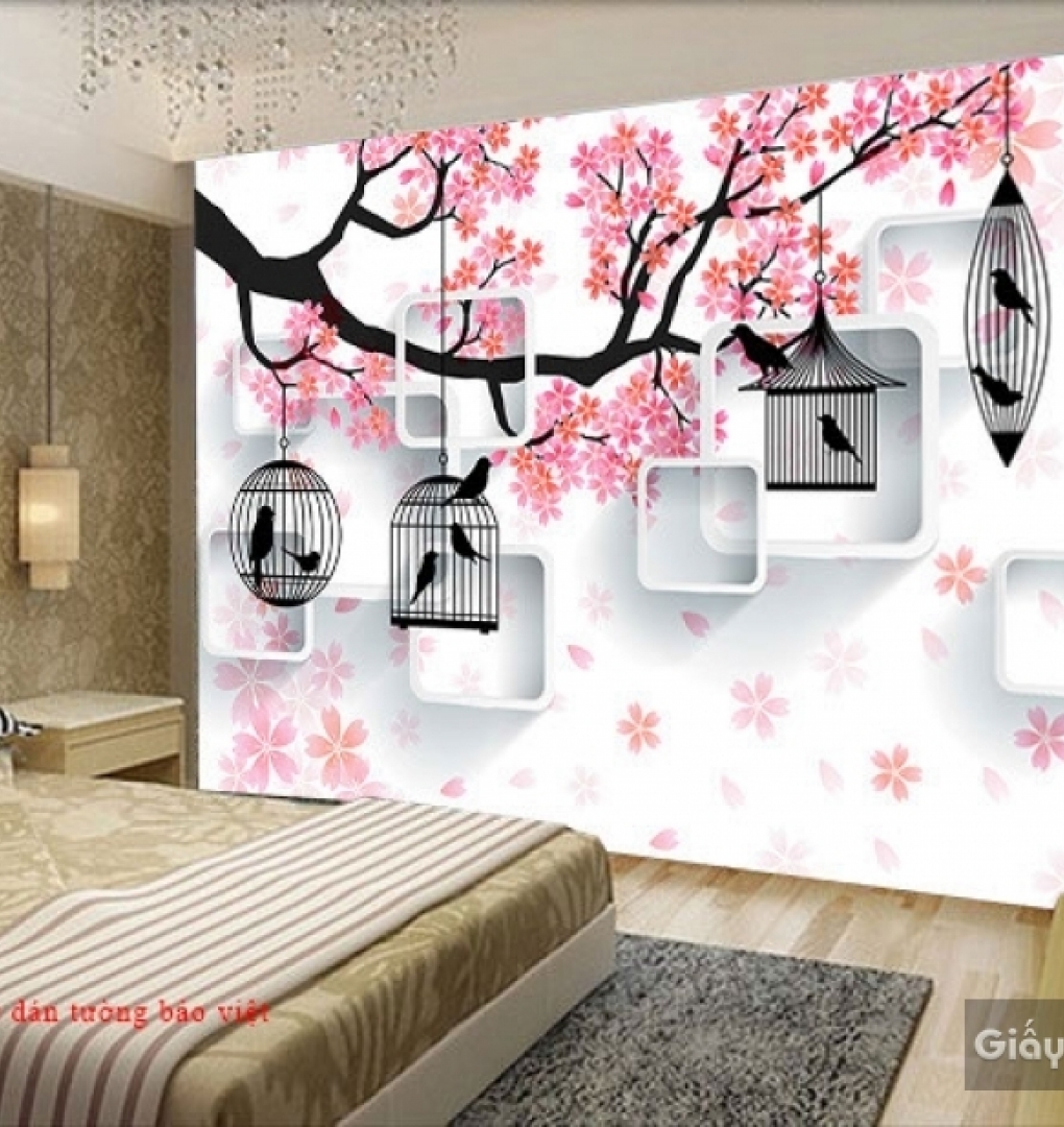 Wallpaper for bedrooms 3D-065