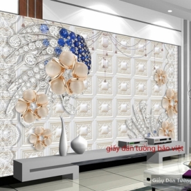 K15760108 imitation pearl wallpaper for the bedroom