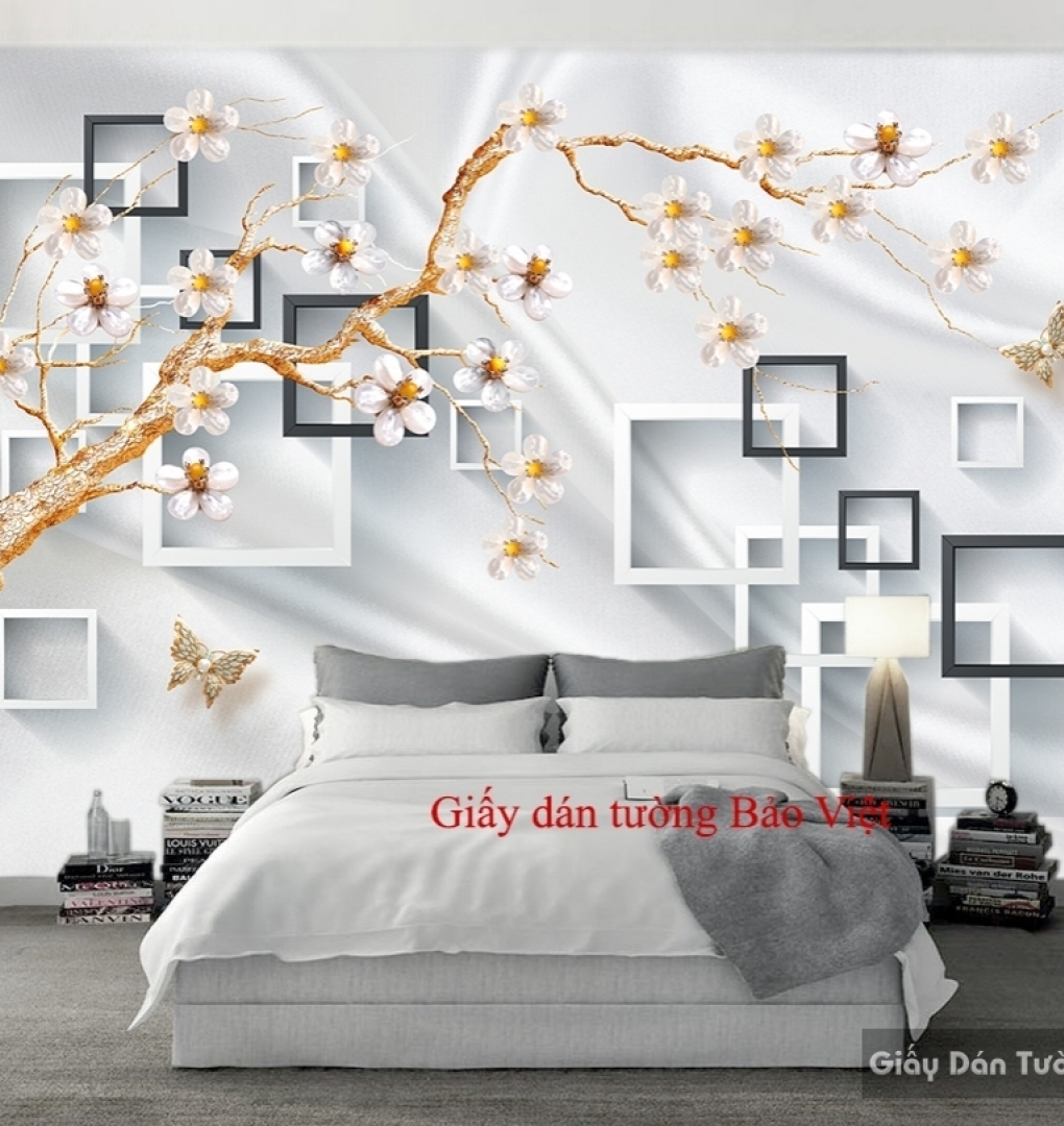 3D wallpaper bedroom 035