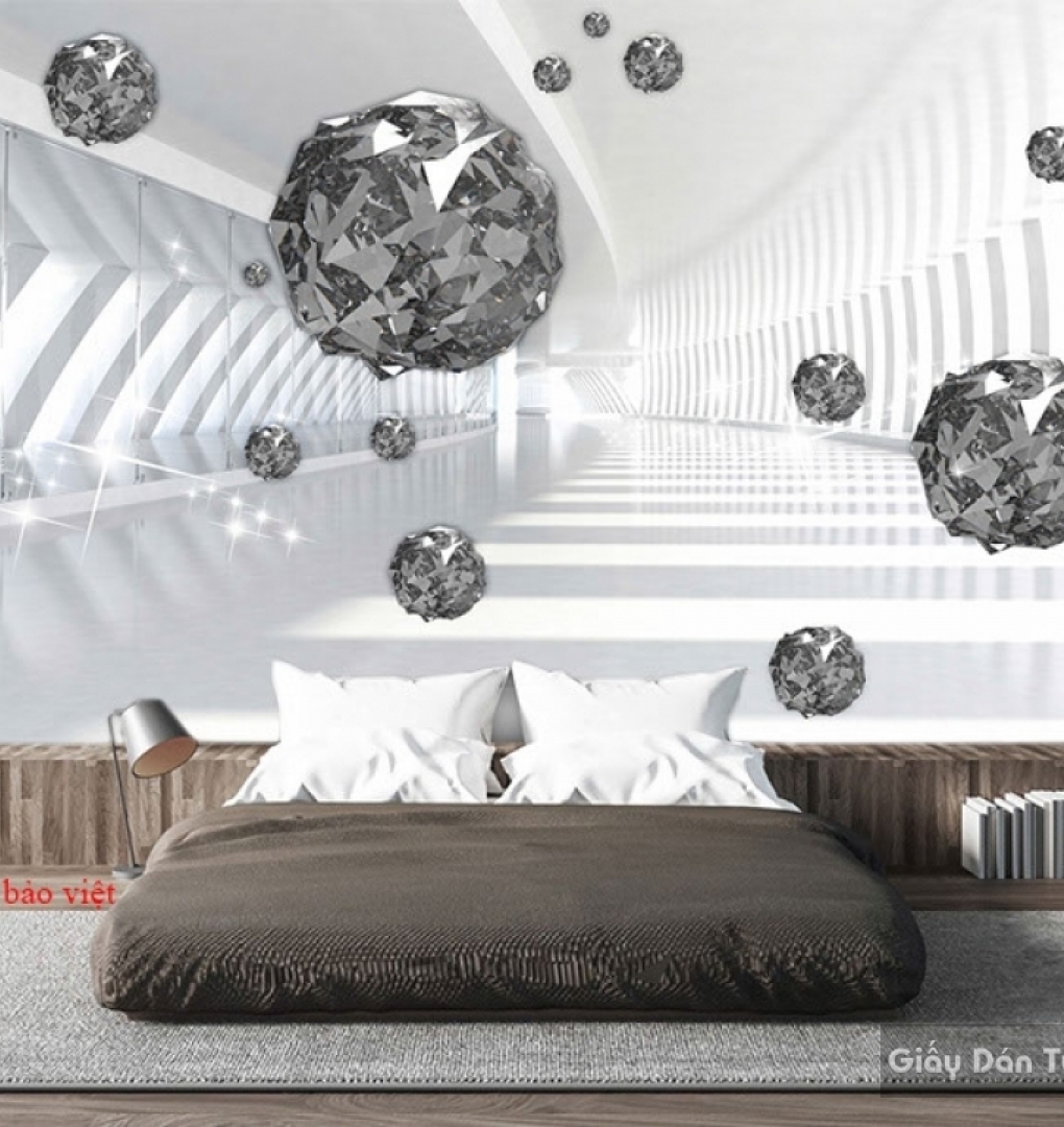 Bedroom wallpaper 3D-072