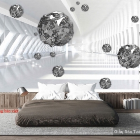 Bedroom wallpaper 3D-072