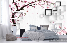Bedroom wallpaper 3D-077