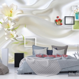 3D bedroom wallpaper FL078