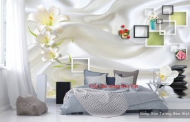 3D bedroom wallpaper FL078